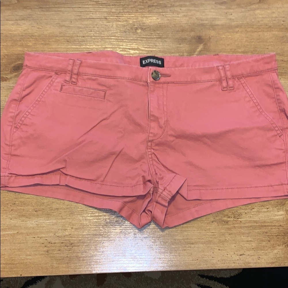 Dark Pink Express Shorts